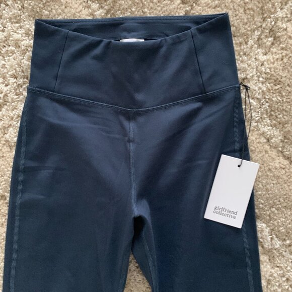 Girlfriend Collective Compressive Flare Leggings-MOSS Size Small (NWT) - Picture 8 of 11